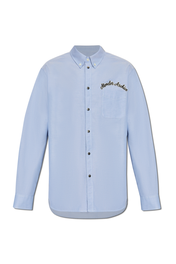 Moncler button down shirt hotsell